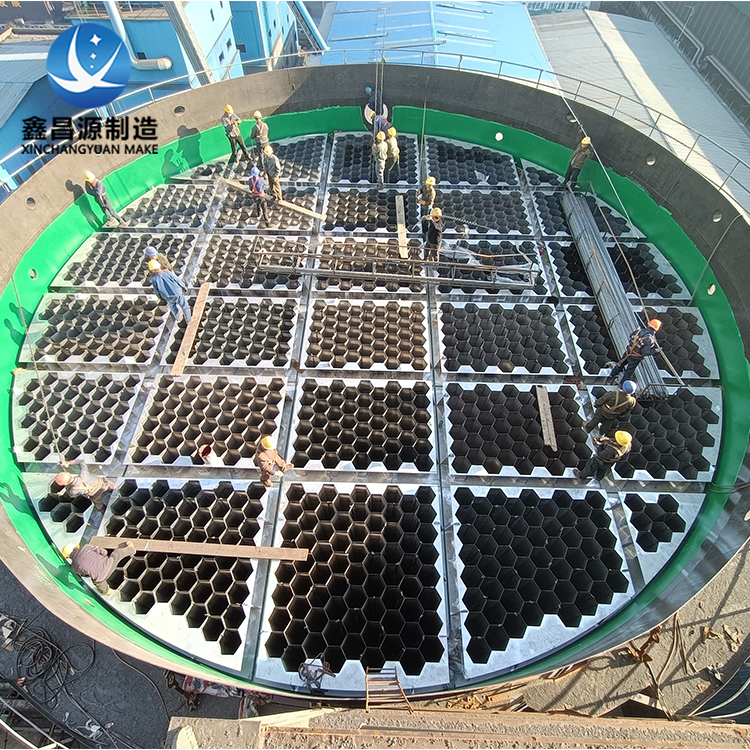 濕電除塵器陽(yáng)極管安裝